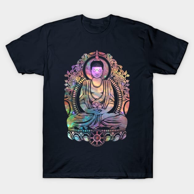 Galactic Gautama Buddha T-Shirt by GAz